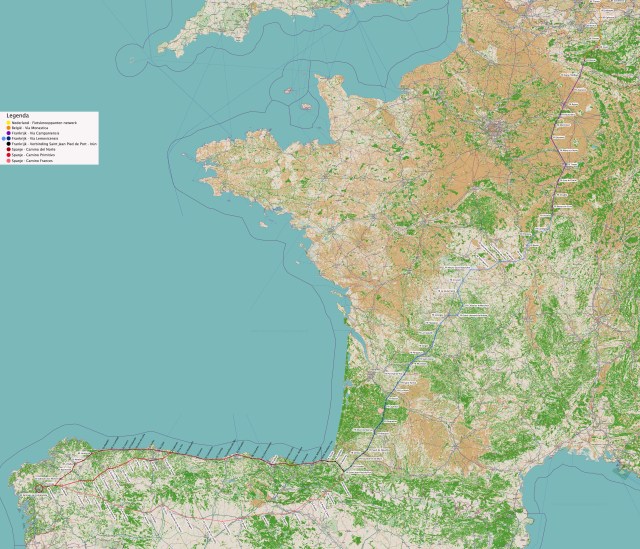 Kaart_Camino_vanuit_Nederland_Maastricht